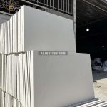 بتن اکسپوز طرح ساده رنگ سفید 4060